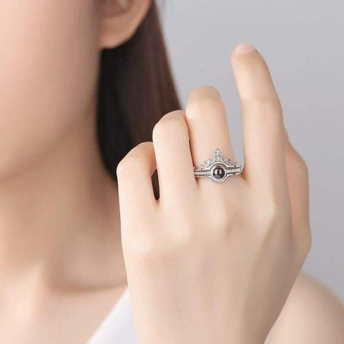 PREMIUM QUALITY 100 LANGUAGE I LOVE YOU RING - Image 2