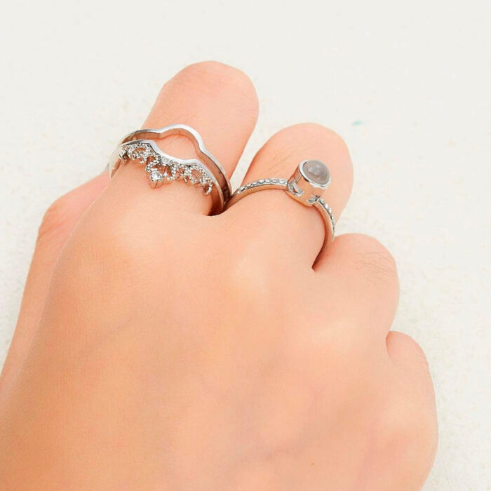PREMIUM QUALITY 100 LANGUAGE I LOVE YOU RING - Image 3