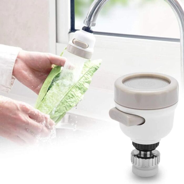 Sulfur ABS 360 Degree Rotation | Movable Bubbler Saving Water Faucet | tap - Image 2