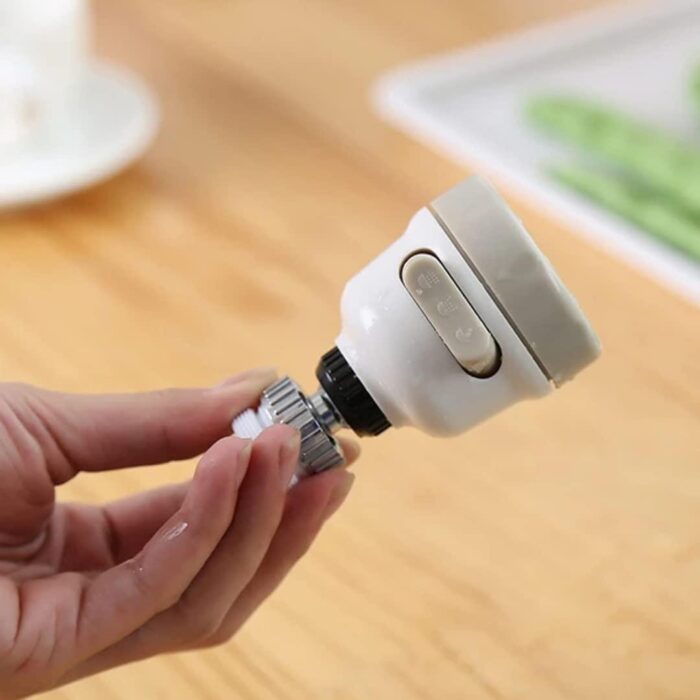 Sulfur ABS 360 Degree Rotation | Movable Bubbler Saving Water Faucet | tap - Image 4